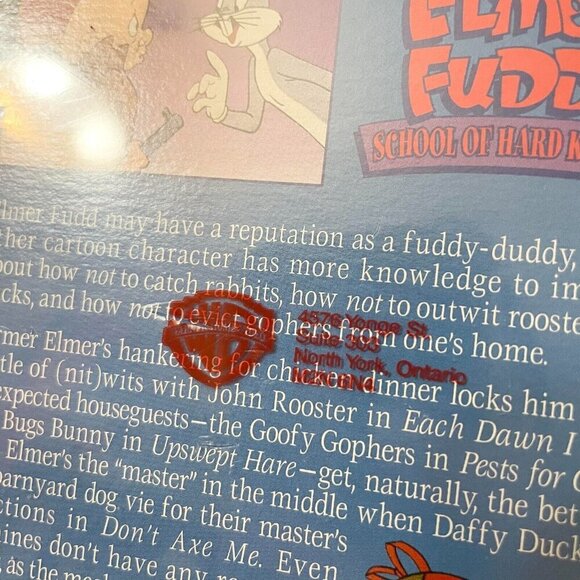 Vintage Elmer Fudds School of Hard Knocks VHS - Picture 7 of 16
